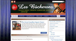 Desktop Screenshot of lesbucherons.com